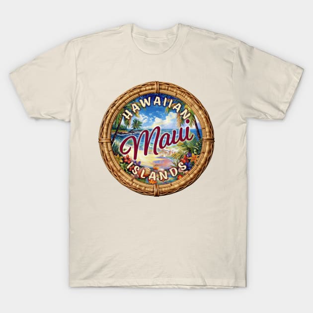 Maui, Hawaiian Islands T-Shirt by jcombs